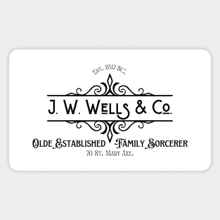 J. W. Wells & Co. Magnet